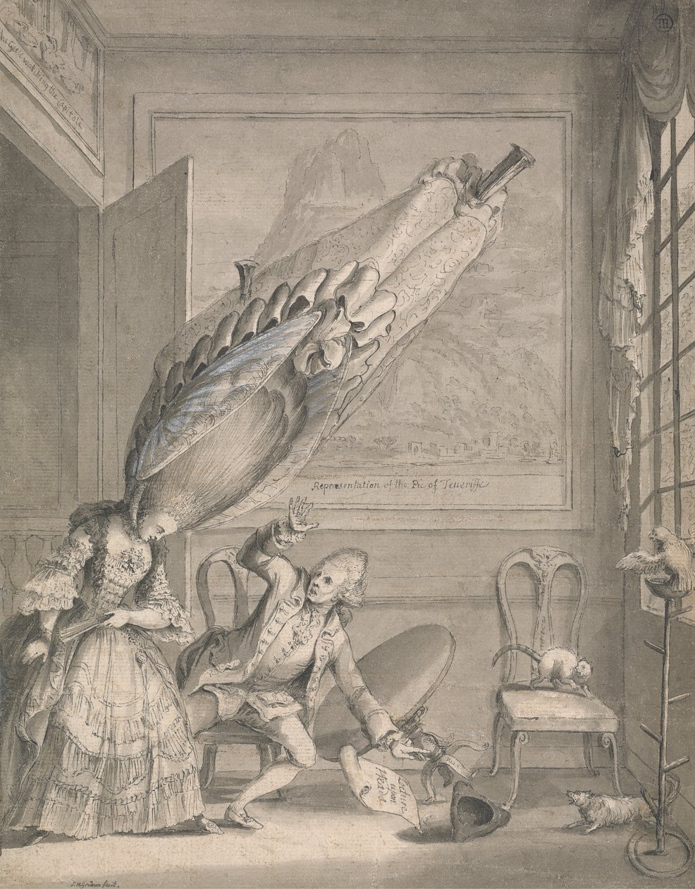 A francia hölgy Londonban alkotó: Samuel Hieronymus Grimm