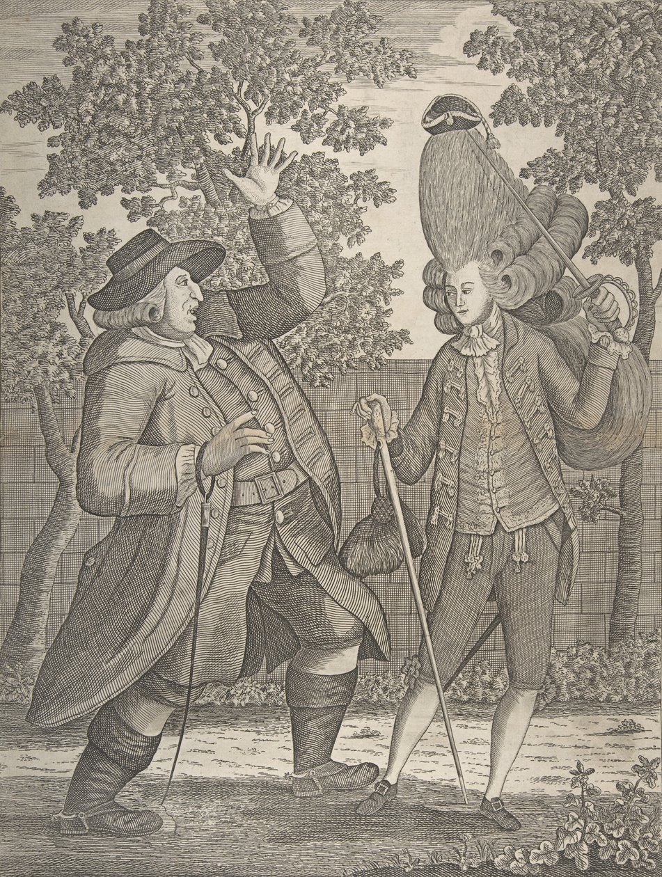 Jó napot, ez az én fiam, Tom, kb. 1773. alkotó: Samuel Hieronymus Grimm