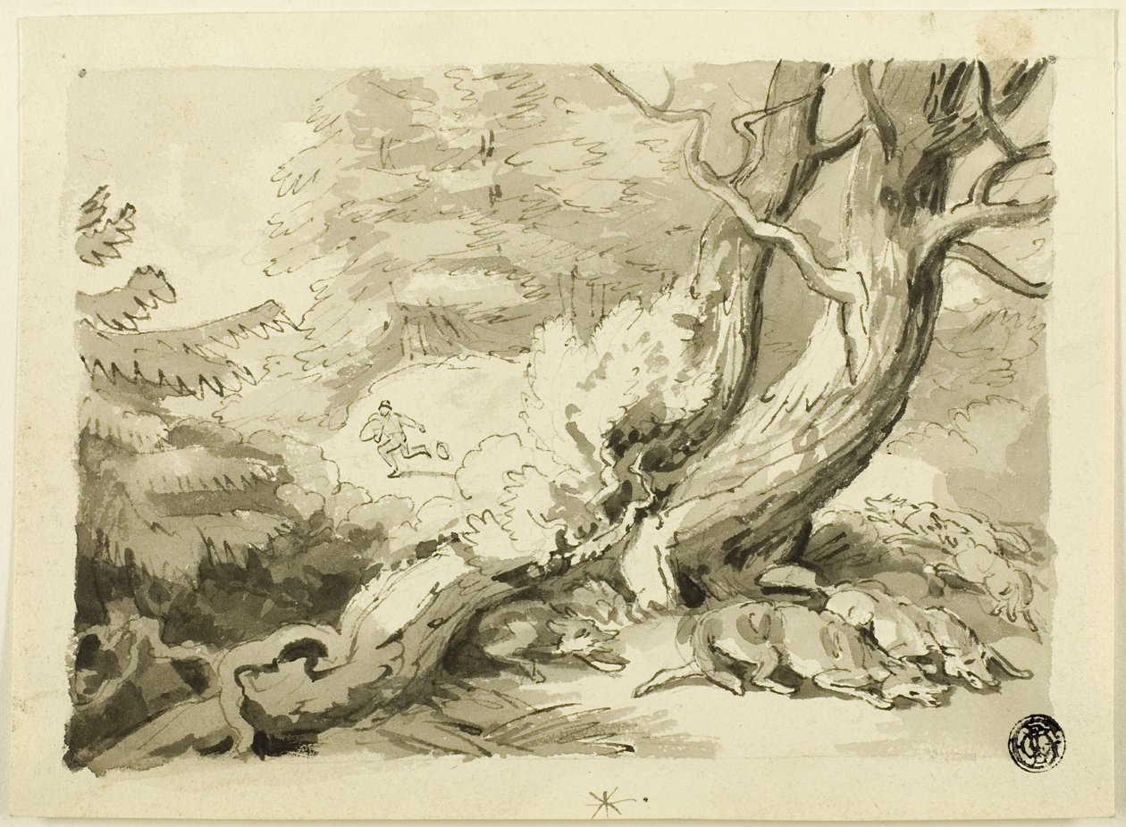 Rókavadászat alkotó: Samuel Howett