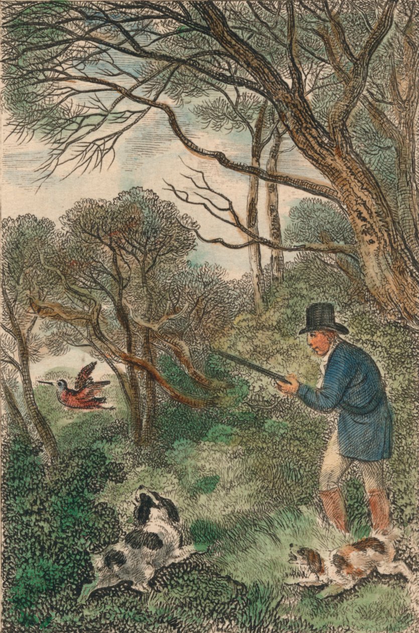 Fakakaslövés, 1819. alkotó: Samuel Howitt