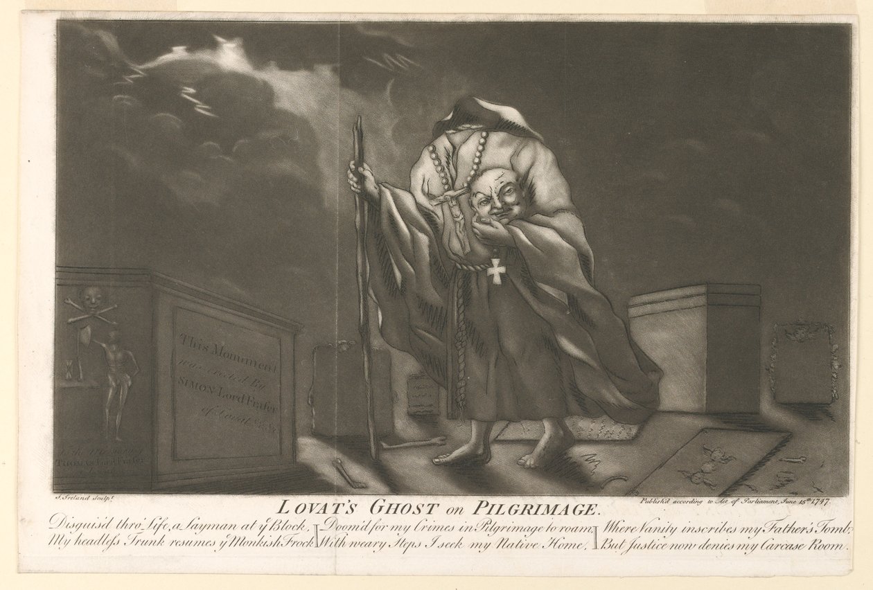 Lovat szelleme zarándokúton alkotó: Samuel Ireland