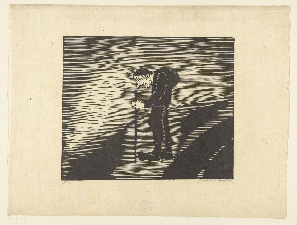 Púpos alak Púpos (eredeti cím) alkotó: Samuel Jessurun de Mesquita (signed by artist)