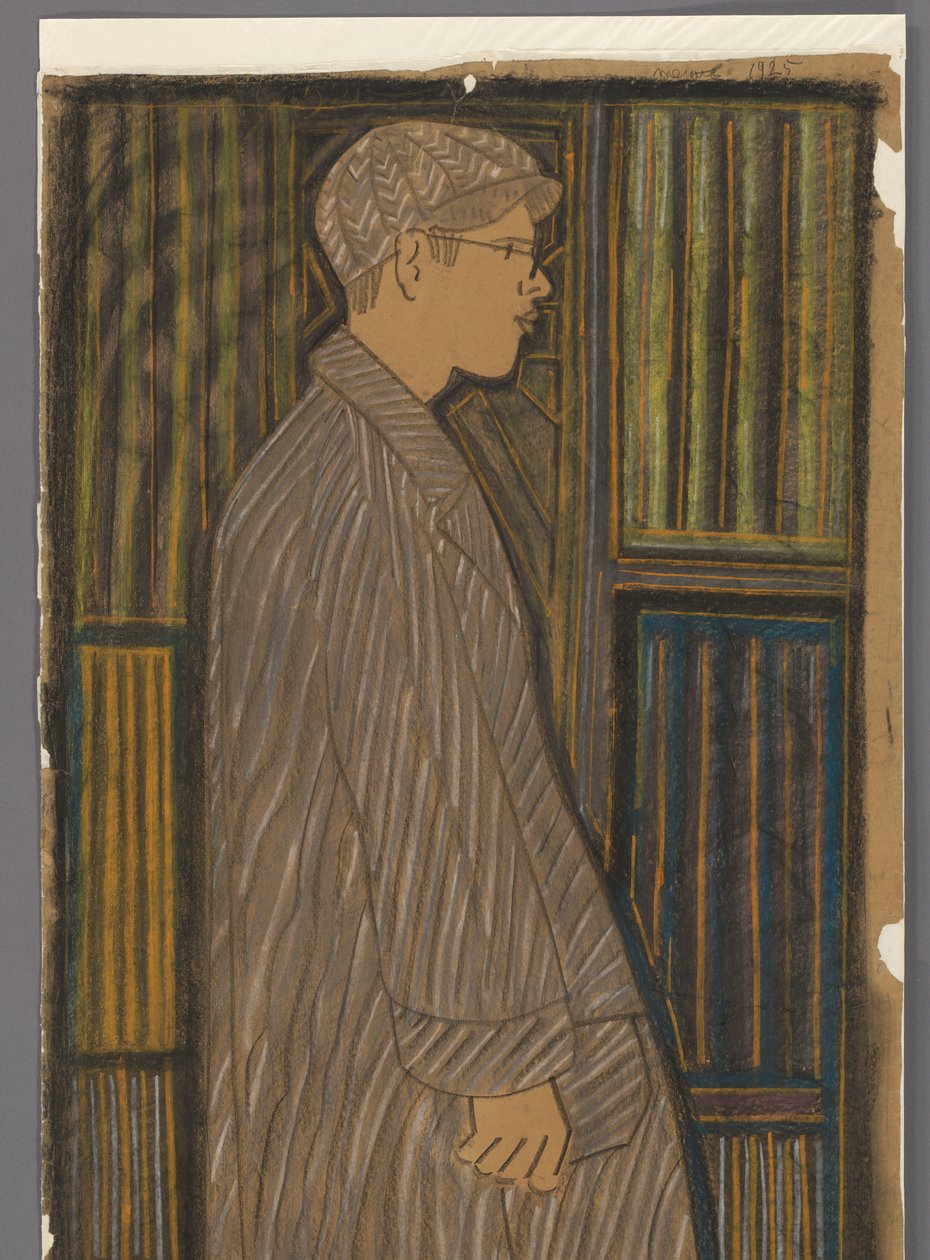 Álló fiú teljes hosszában alkotó: Samuel Jessurun de Mesquita (signed by artist)