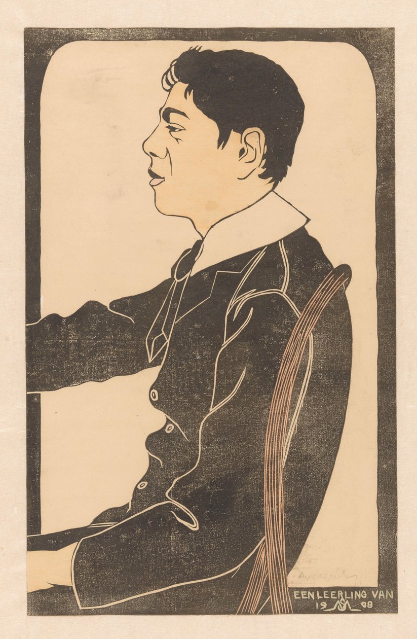 1908-as tanuló alkotó: Samuel Jessurun de Mesquita