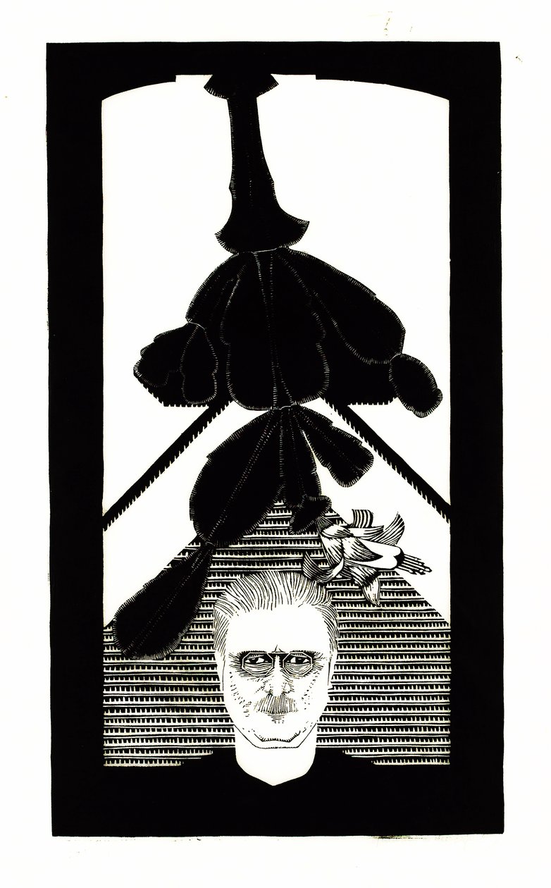 Önarckép húsvéti kaktusszal, 1927 körül. alkotó: Samuel Jessurun de Mesquita