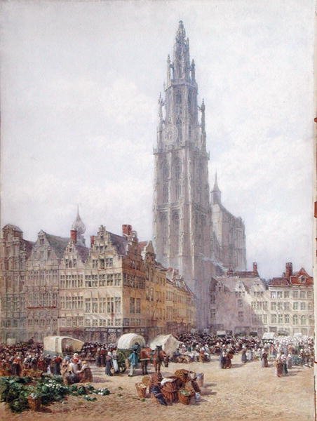 Grande Place, Antwerpen alkotó: Samuel John Hodson