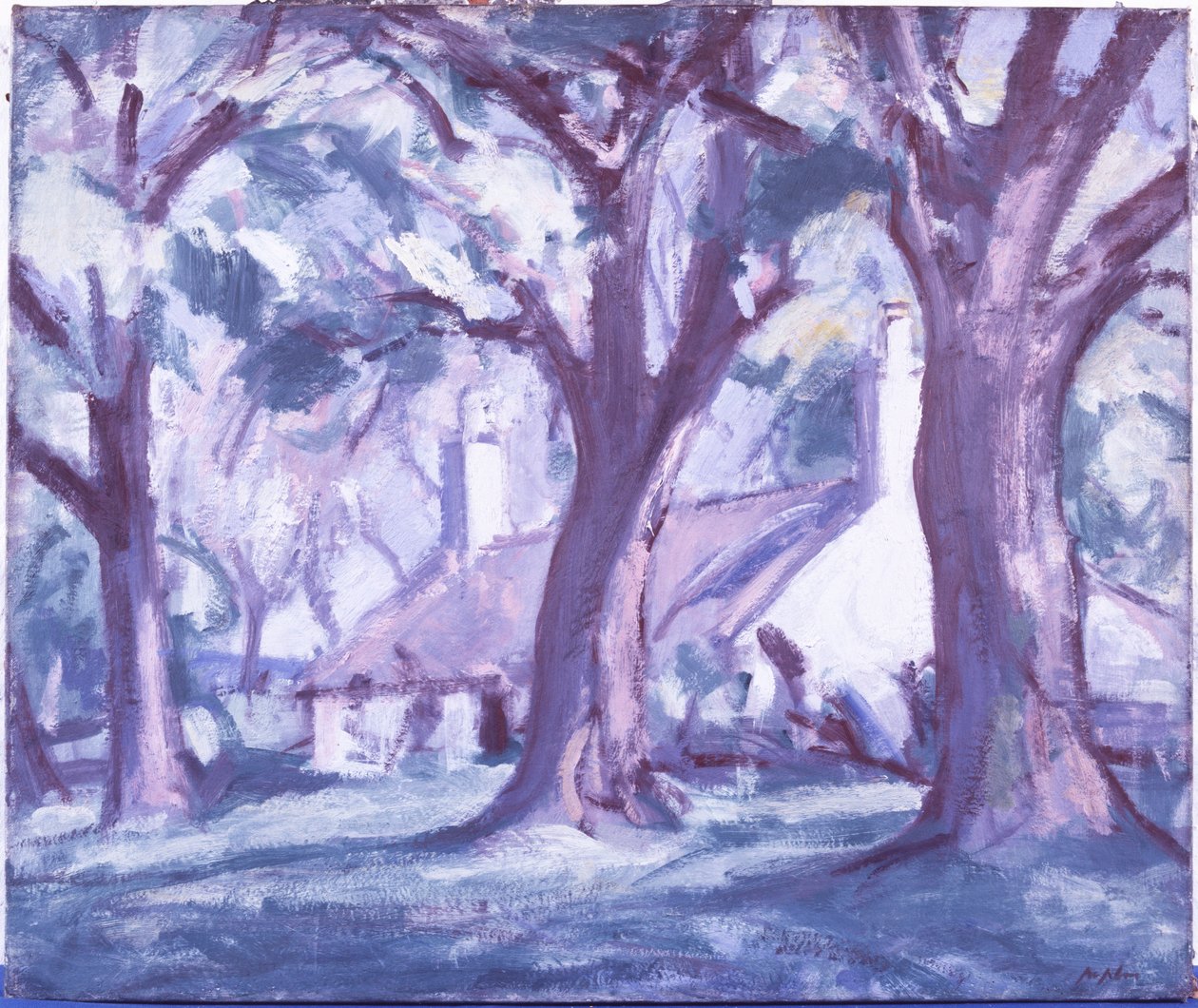 Egy kunyhó, Kirkcudbright alkotó: Samuel John Peploe