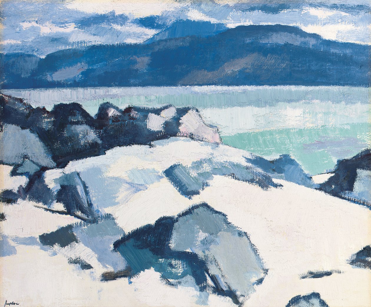 Ben More, Mull, Ionától alkotó: Samuel John Peploe