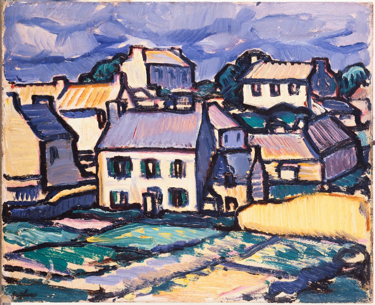 Ile de Brehat, Bretagne alkotó: Samuel John Peploe