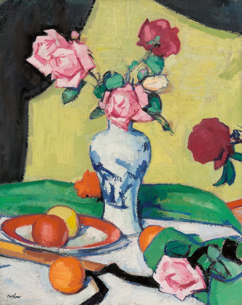 Rózsák, 1920-as évek eleje alkotó: Samuel John Peploe