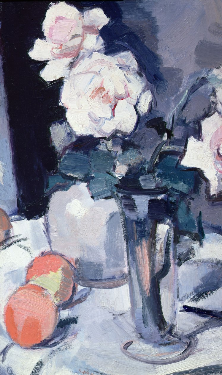 Rózsa vázában (olaj, vászon) alkotó: Samuel John Peploe