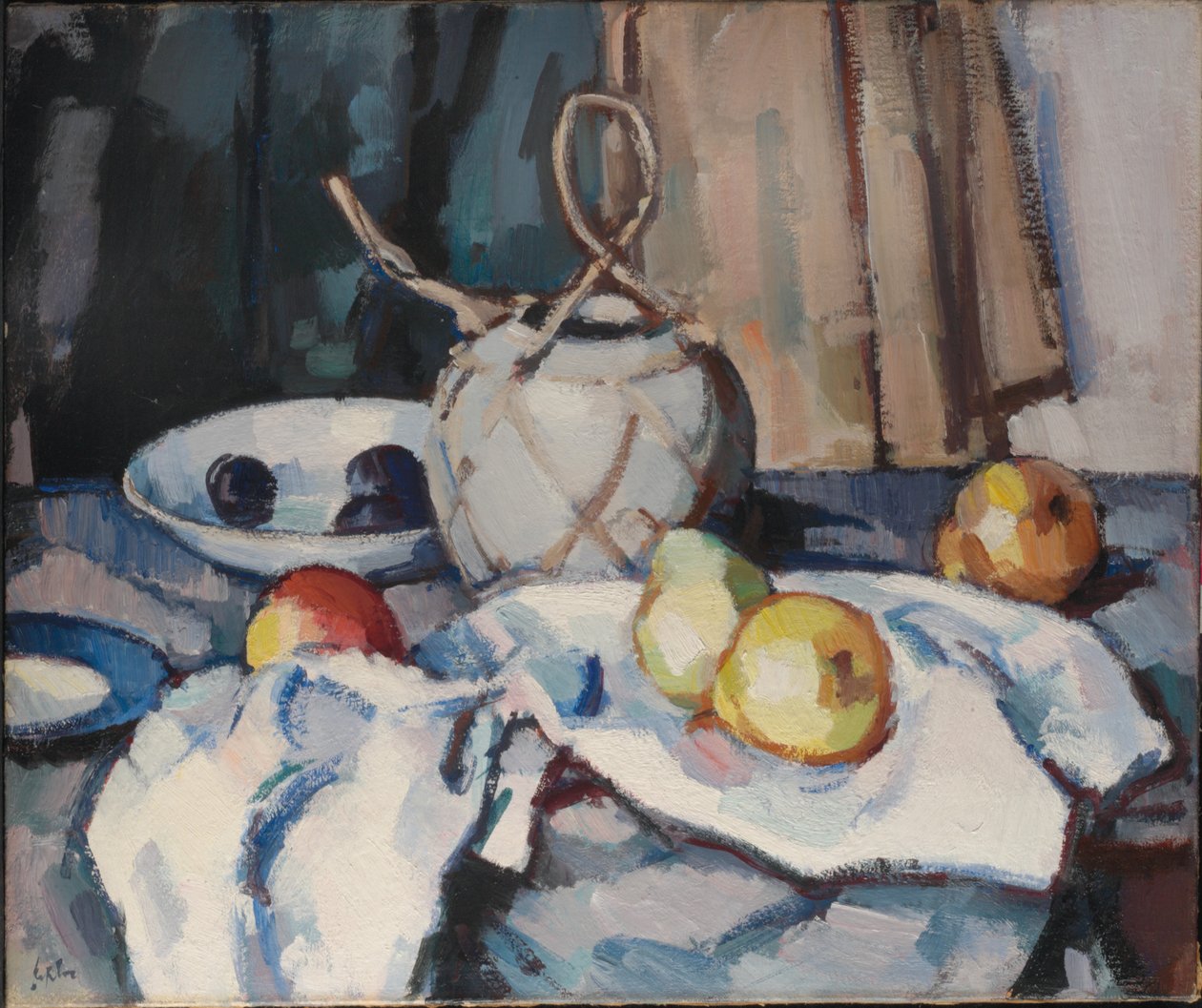 A gyömbéres üveg, 1926 körül alkotó: Samuel John Peploe