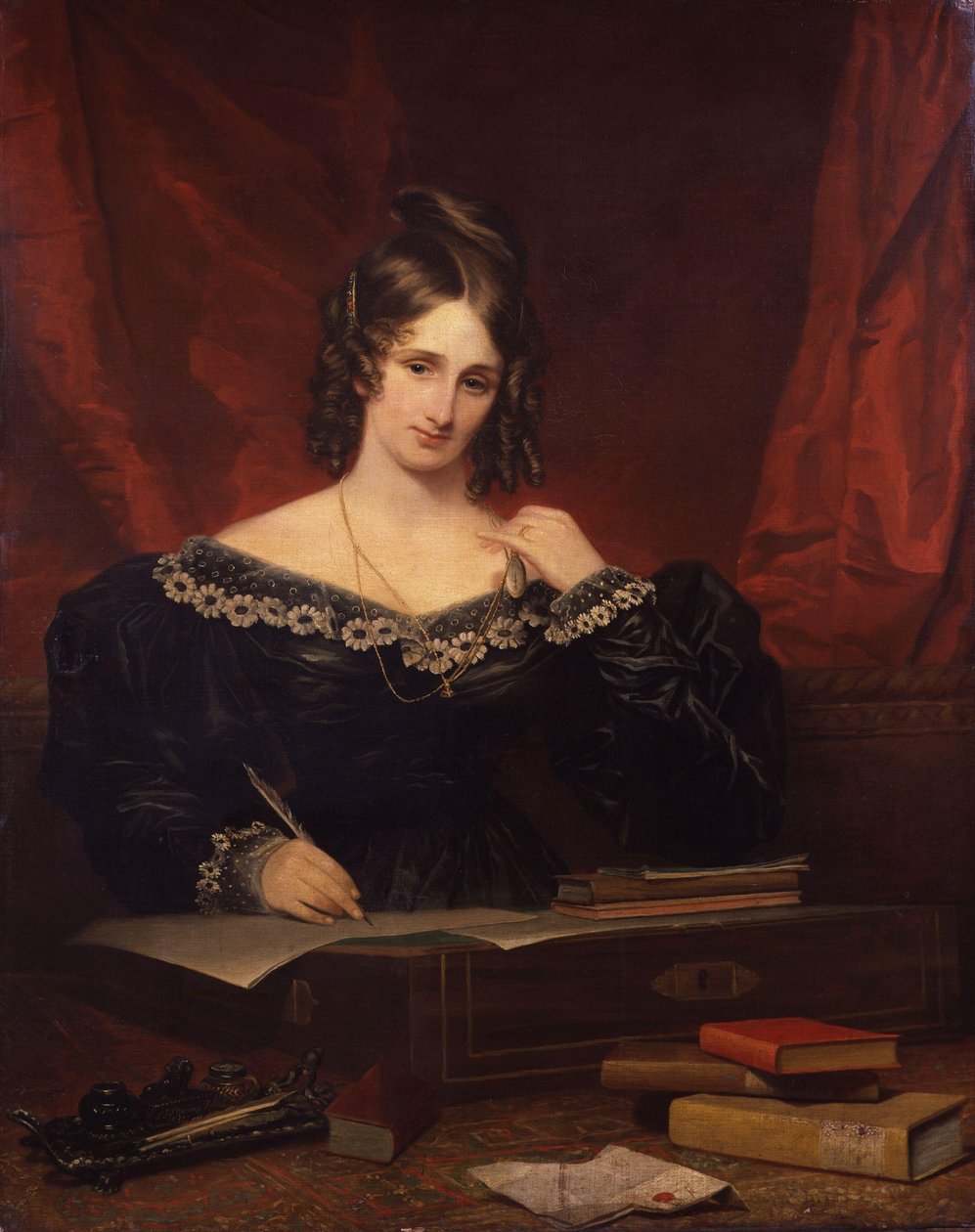 Mary Shelley (1797-1851) – Stump, Samuel John (1778-1863) mellett alkotó: Samuel John Stump