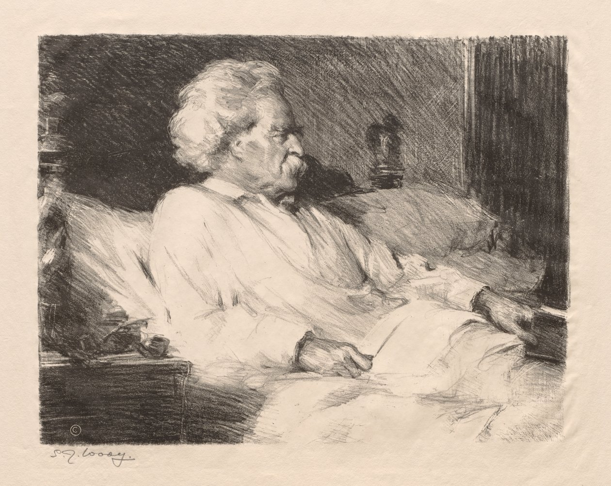 Mark Twain alkotó: Samuel Johnson Woolf