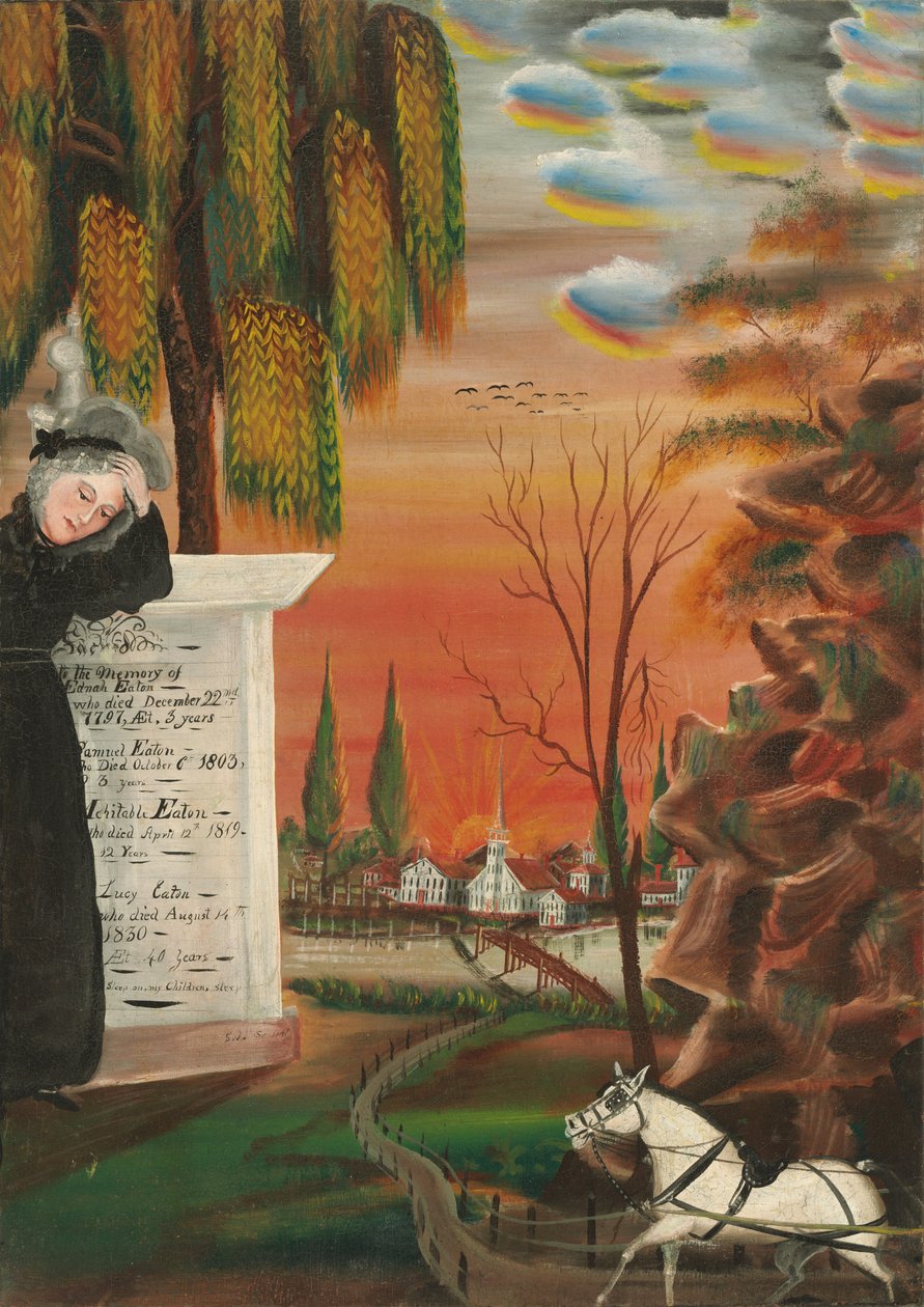 Eaton családi emlékmű, 1831. alkotó: Samuel Jordan