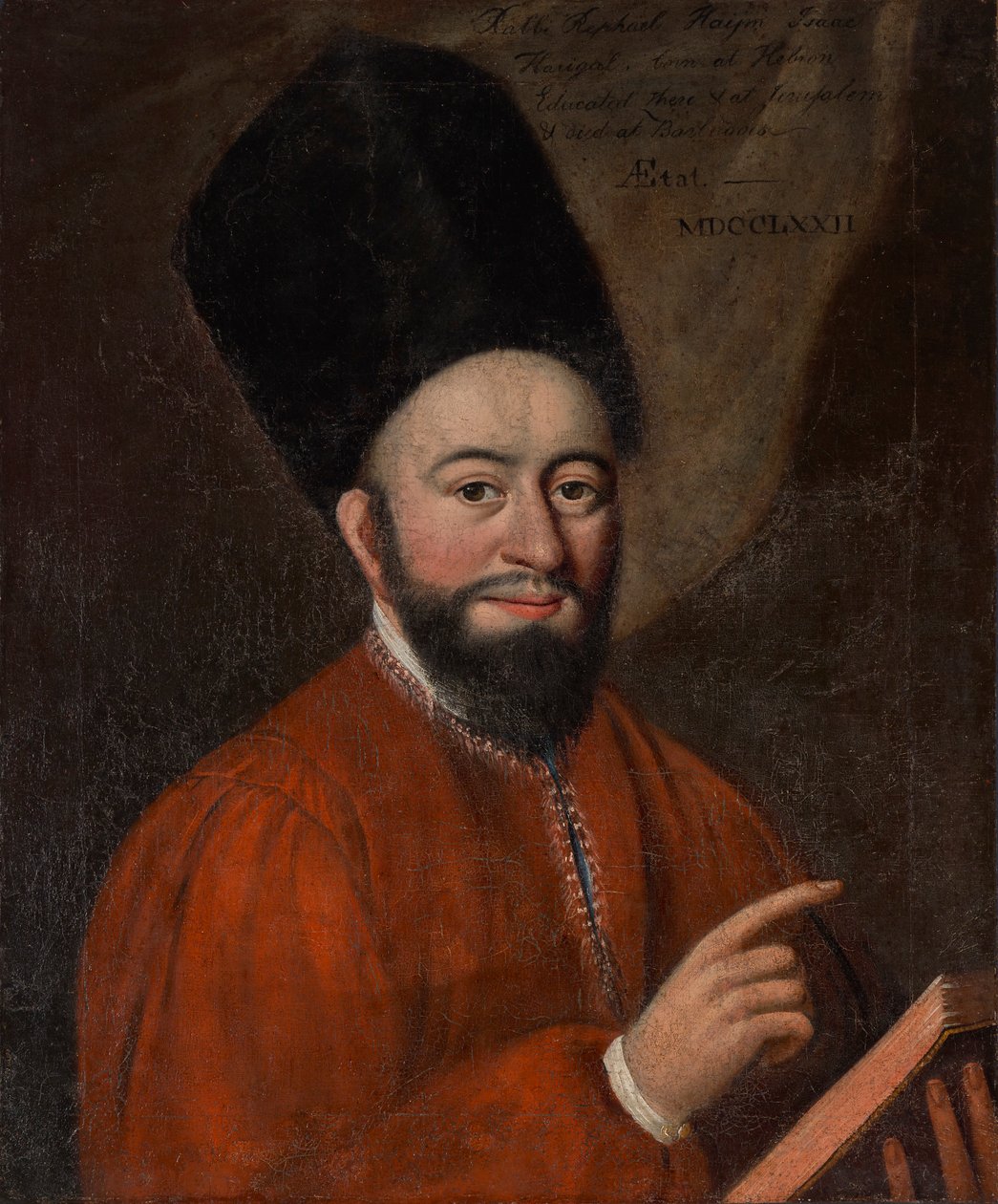 Raphael Hajm Isaac Garis rabbi (௧௭௩௩ alkotó: Samuel King