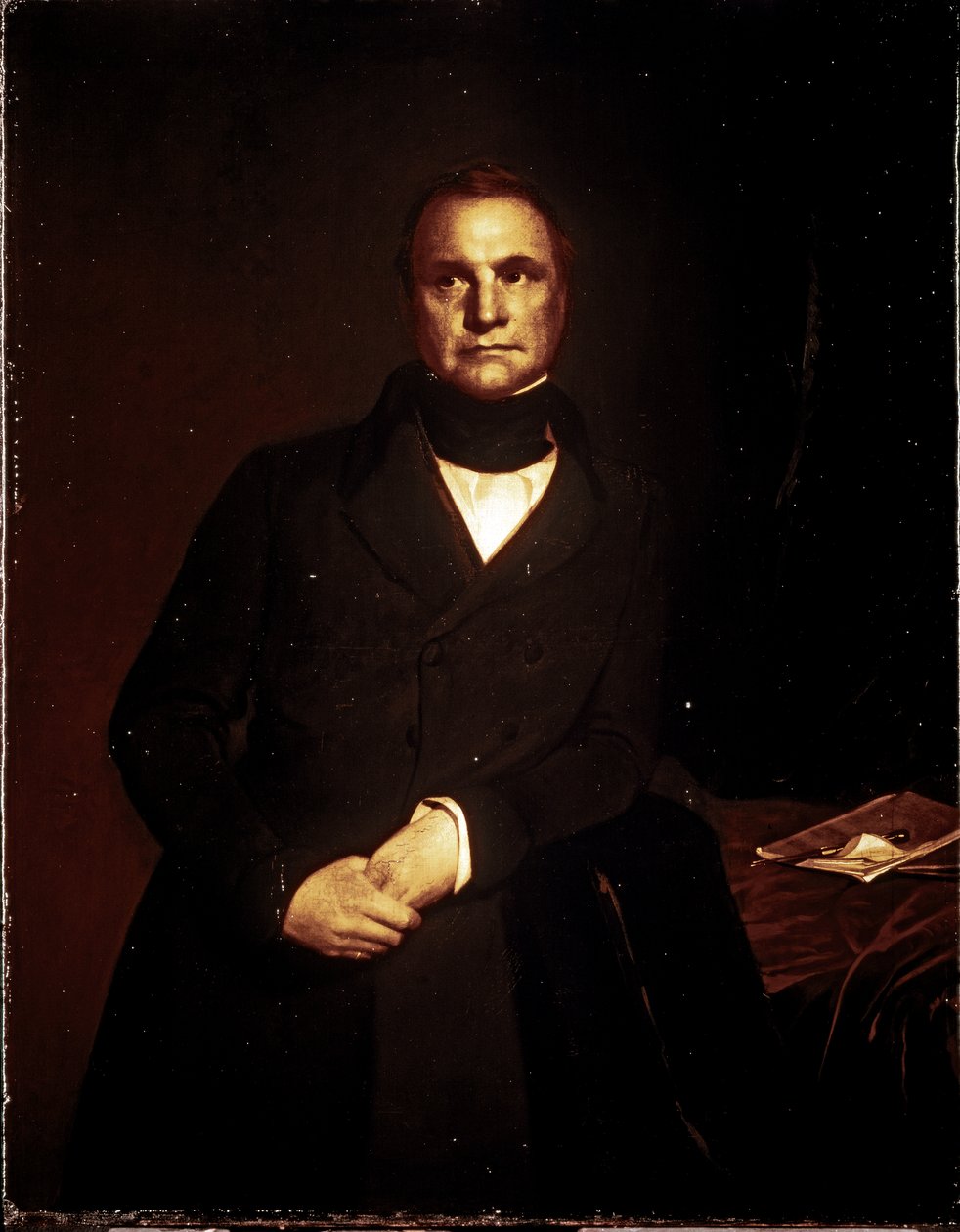 Charles Babbage portréja alkotó: Samuel Laurence