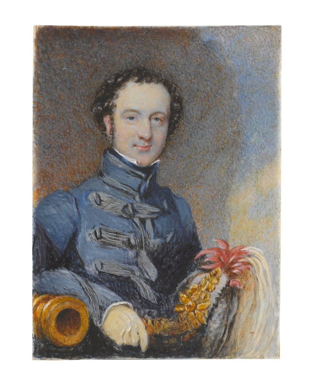 William Siborne kapitány, 1830 körül alkotó: Samuel Lover