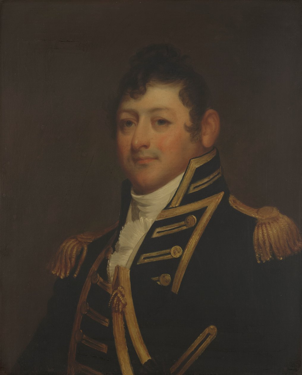 Isaac Hull kommodor (1773-1843) (Gilbert Stuart utáni másolat) alkotó: Samuel Lovett Waldo