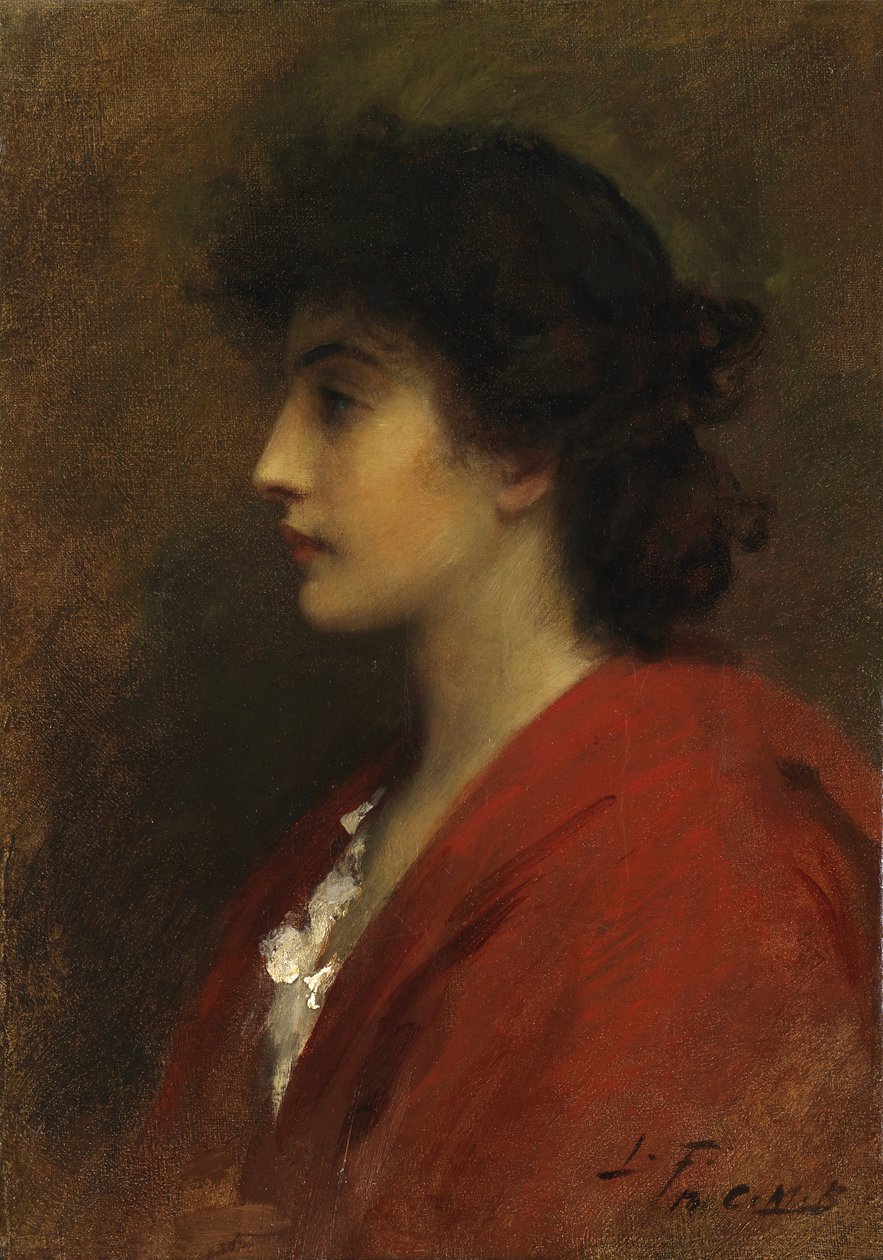 Egy velencei lány alkotó: Samuel Luke Fildes