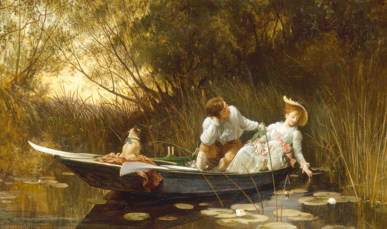 Együgyűek, az Édes folyó alkotó: Samuel Luke Fildes