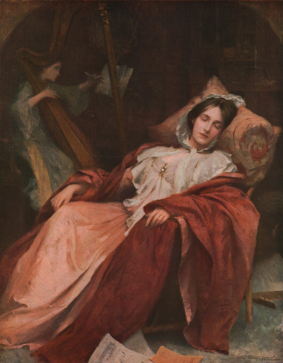 Álmok, 19. század vége, 1930 körül. alkotó: Samuel Melton Fisher
