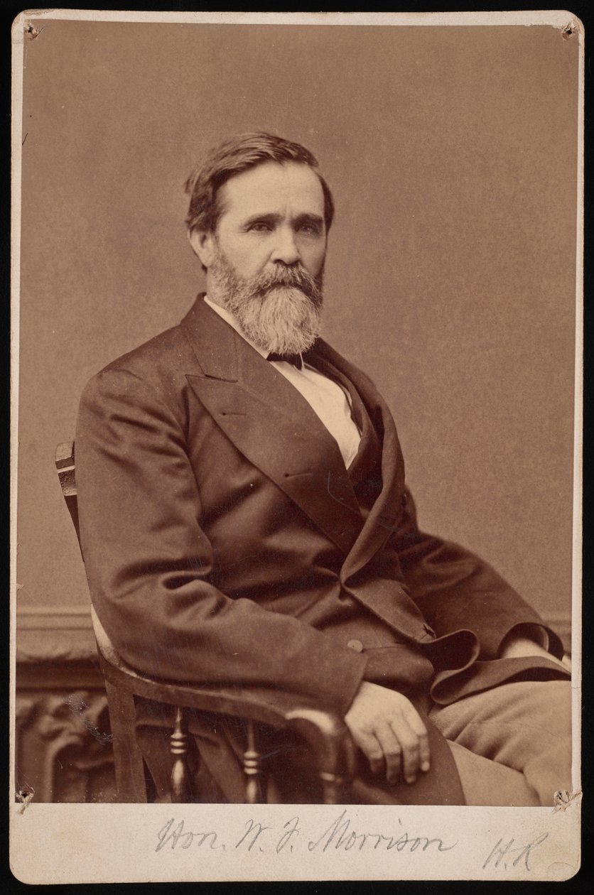 Hon arcképe. W.F. Morrison, 1876 és 1880 között. alkotó: Samuel Montague Fassett