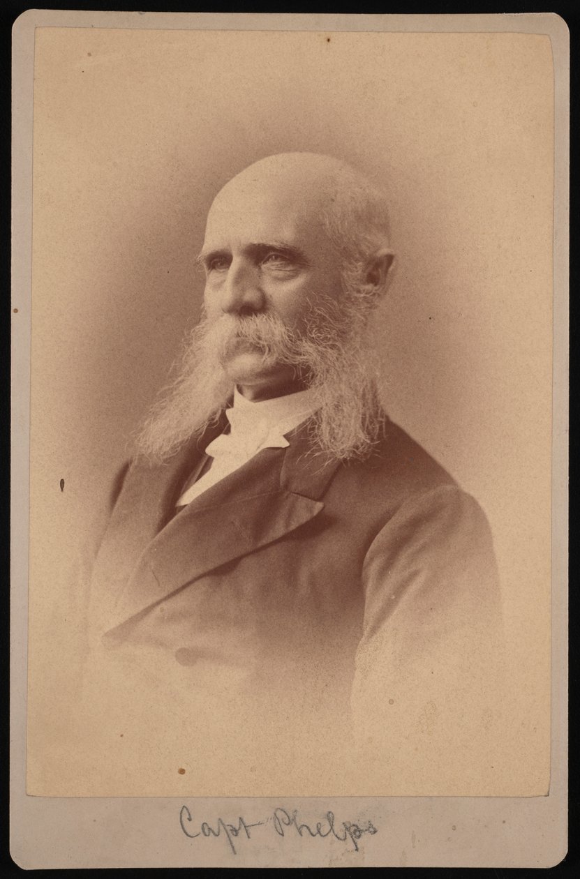 Seth Ledyard Phelps portréja 1824-1885, 1878. alkotó: Samuel Montague Fassett