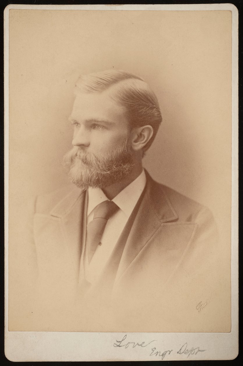 Azonosítatlan férfi portréja, 1876 és 1880 között. alkotó: Samuel Montague Fassett