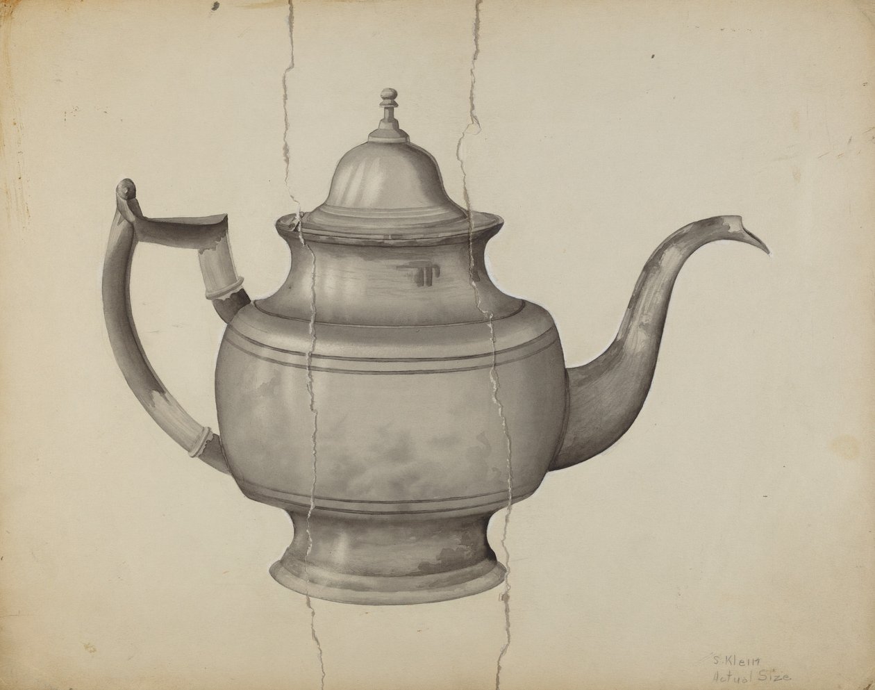 Ón teáskanna alkotó: Samuel O. Klein