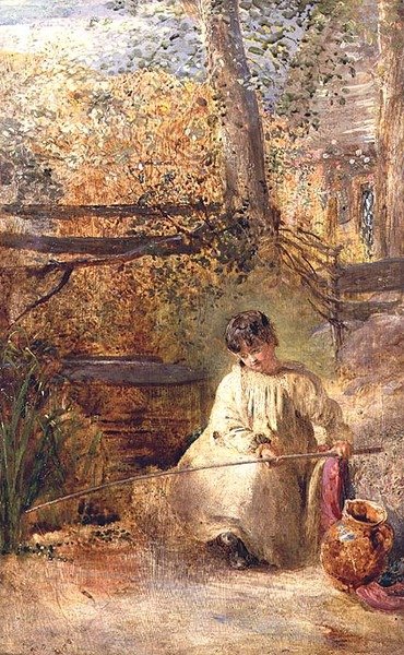 Egy horgászfiú alkotó: Samuel Palmer