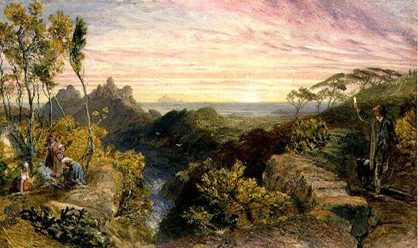 Levél Indiából alkotó: Samuel Palmer