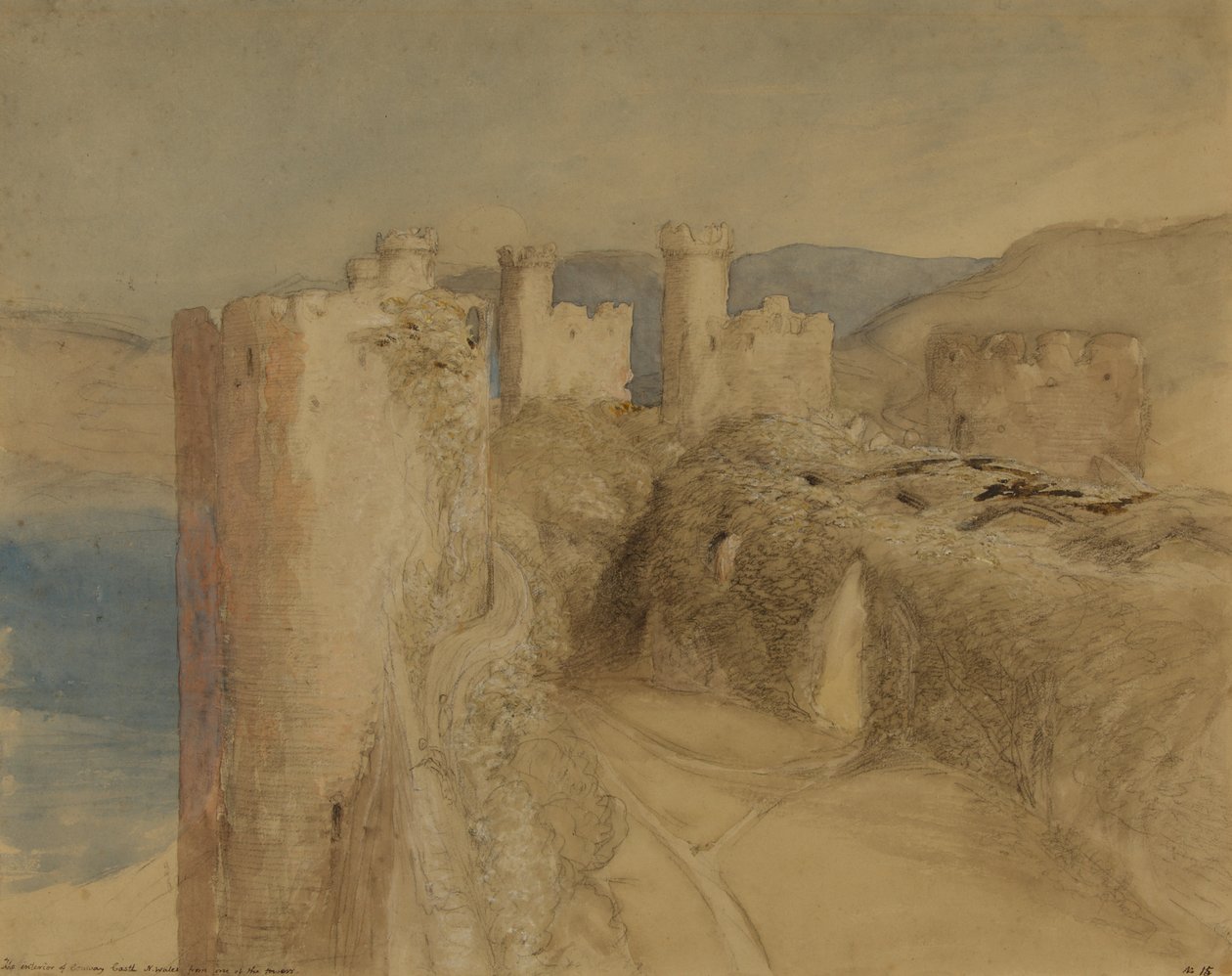 Conway kastély alkotó: Samuel Palmer