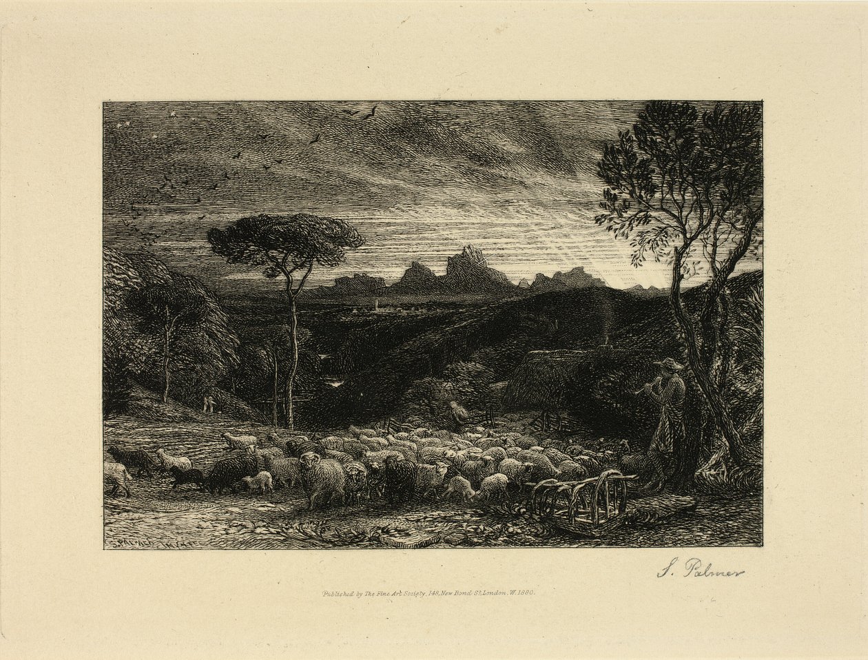 Kora reggel alkotó: Samuel Palmer