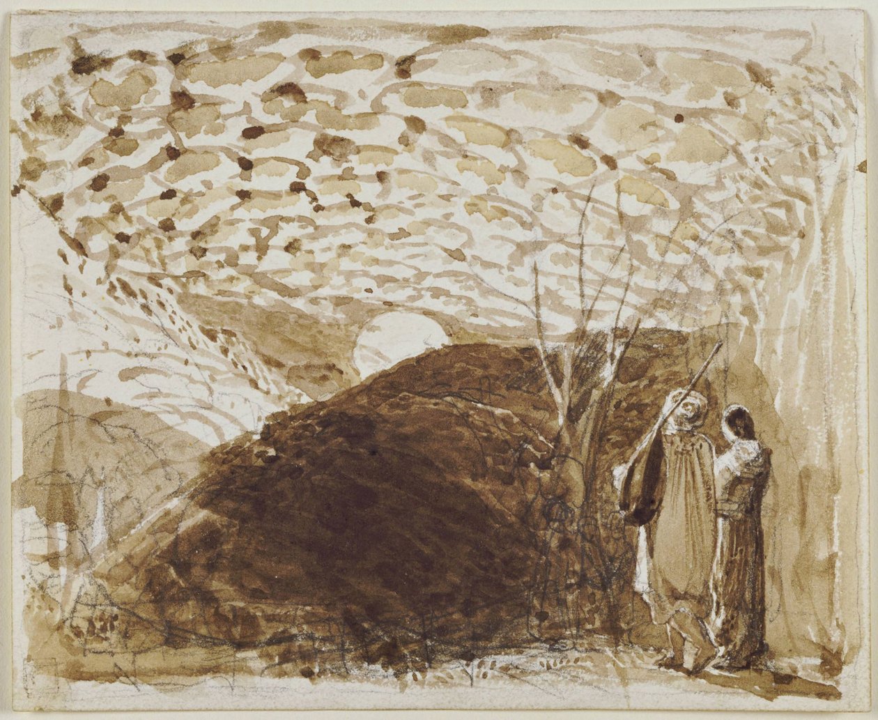 Holdfényes táj alkotó: Samuel Palmer