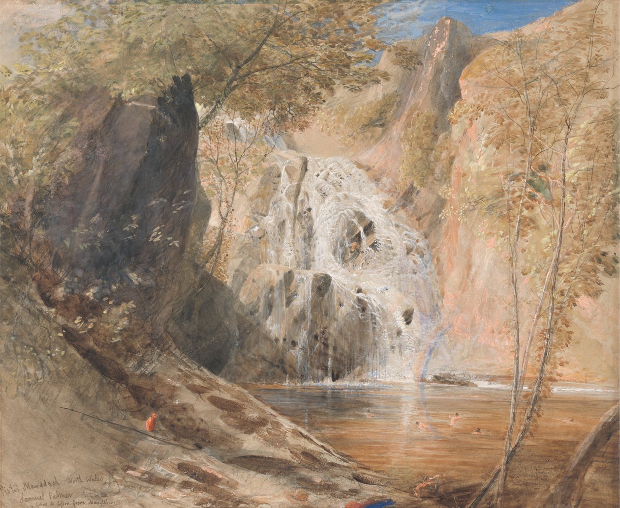 Pistil Mawddach, Észak-Wales alkotó: Samuel Palmer