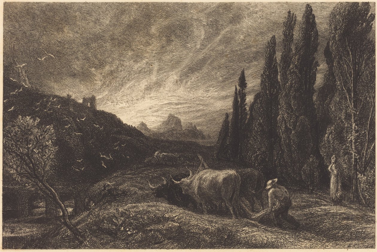 A korai szántóvető alkotó: Samuel Palmer