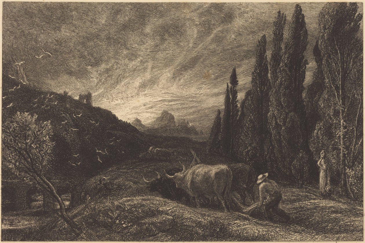A korai szántóvető alkotó: Samuel Palmer