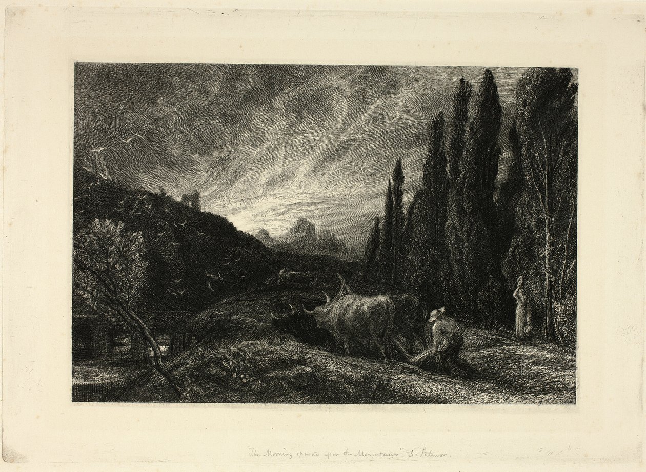A korai szántóvető alkotó: Samuel Palmer
