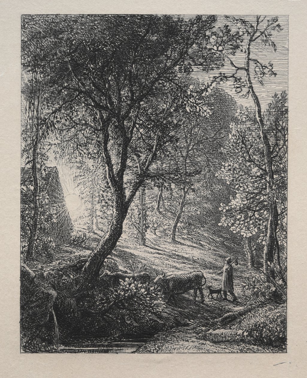 A Pásztorkunyhó alkotó: Samuel Palmer