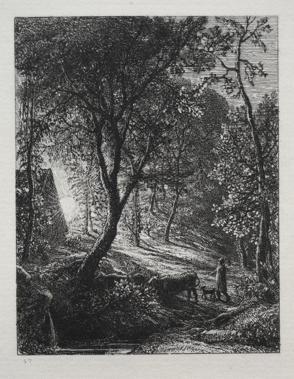 A Pásztorkunyhó alkotó: Samuel Palmer