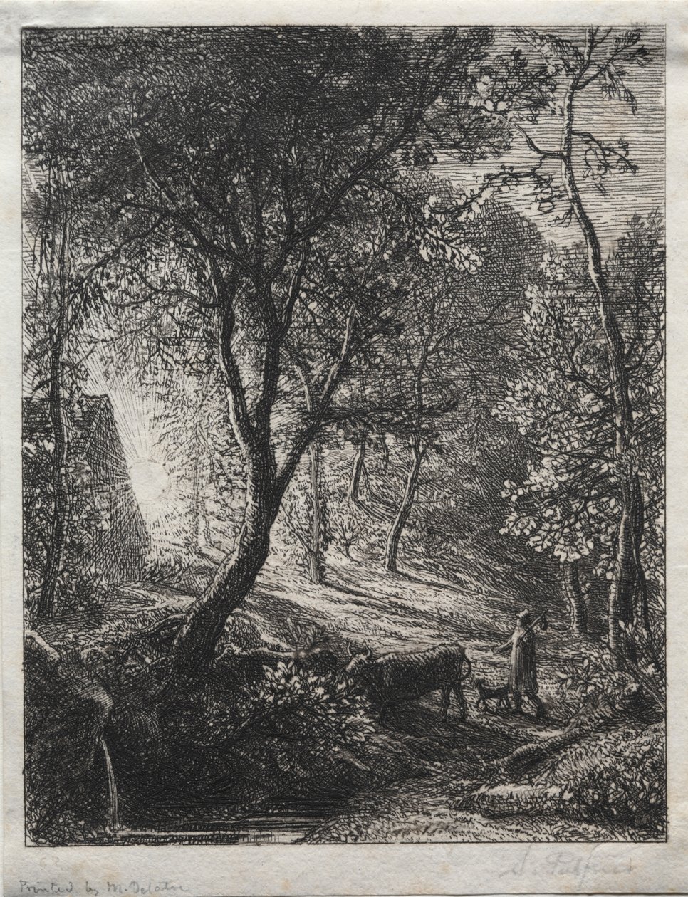 A Pásztorkunyhó alkotó: Samuel Palmer