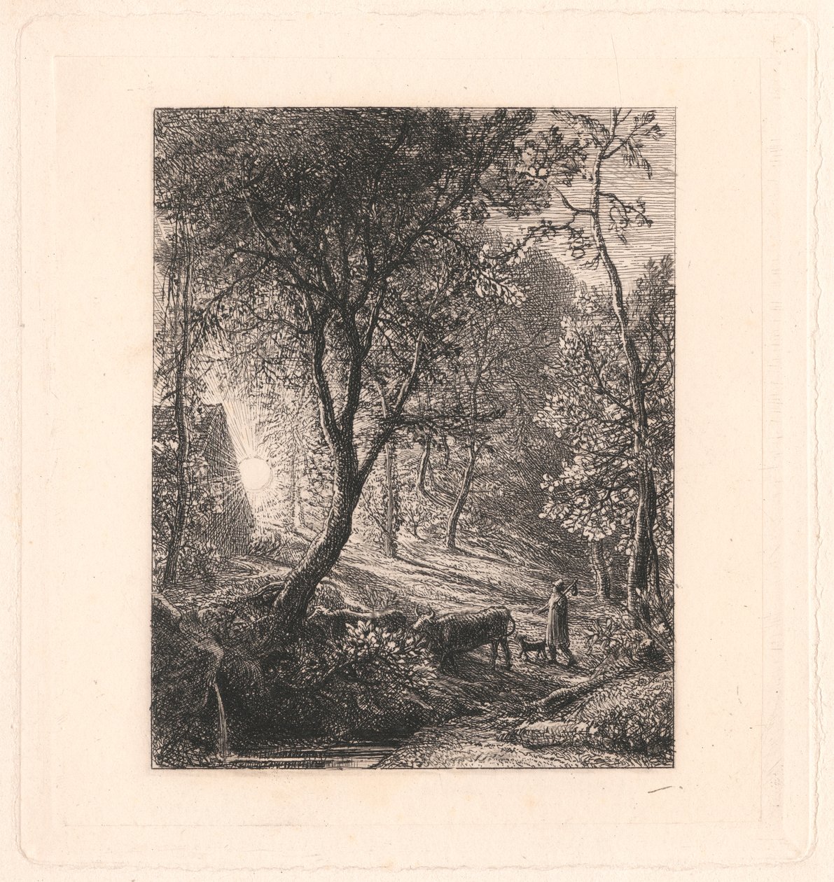 A Pásztorkunyhó alkotó: Samuel Palmer