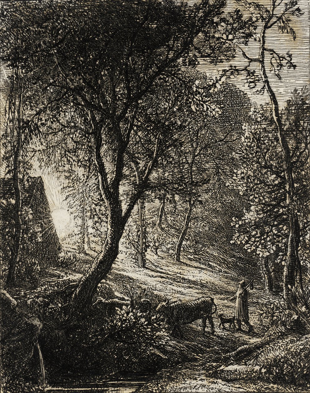 A marhapásztor kunyhója alkotó: Samuel Palmer