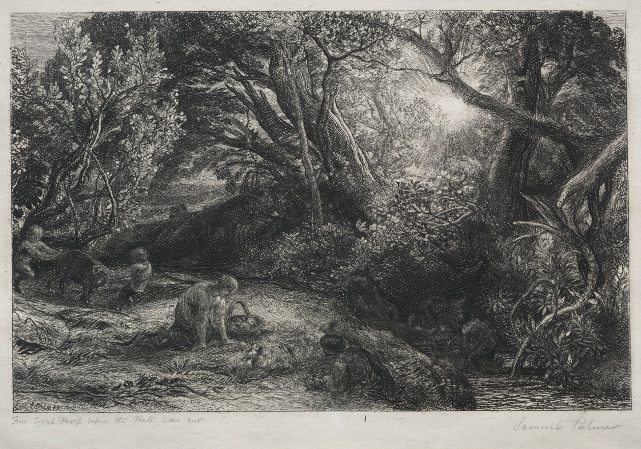 Az élet reggele, 1860-1861. alkotó: Samuel Palmer