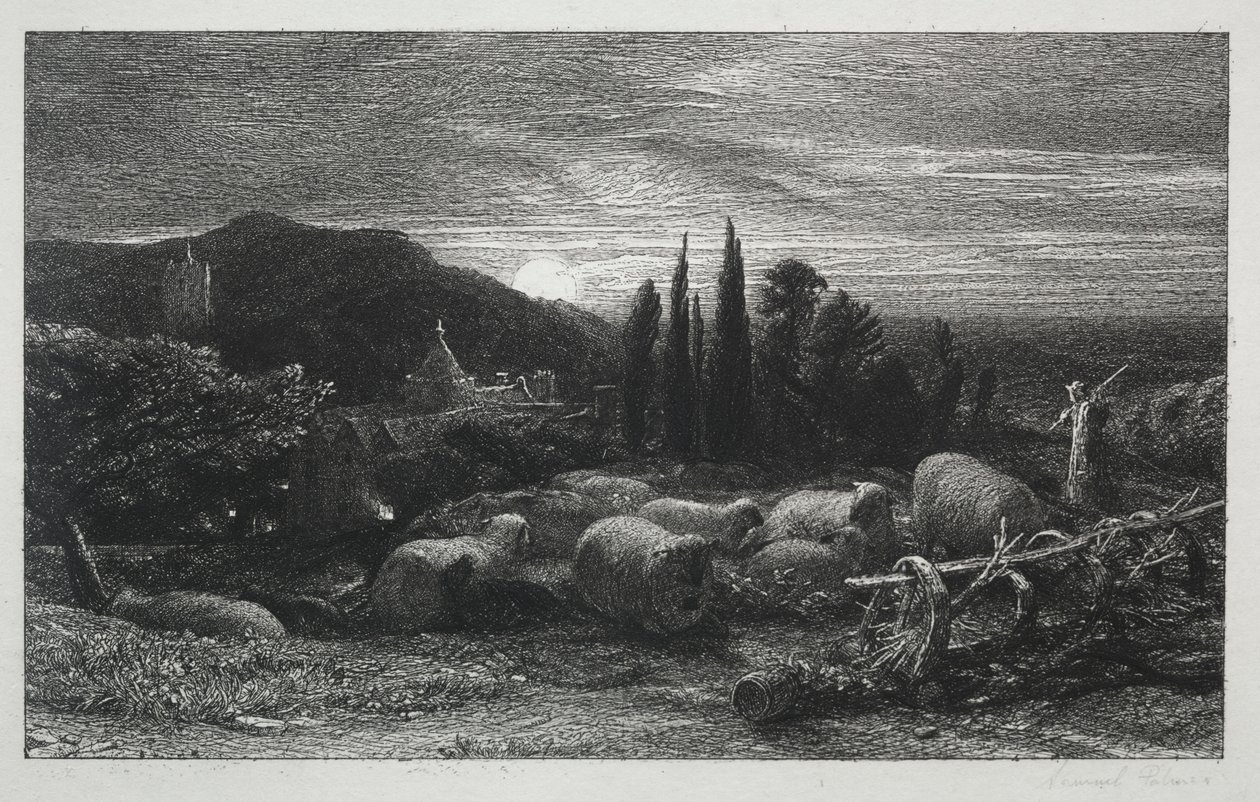 A Felkelő Hold alkotó: Samuel Palmer
