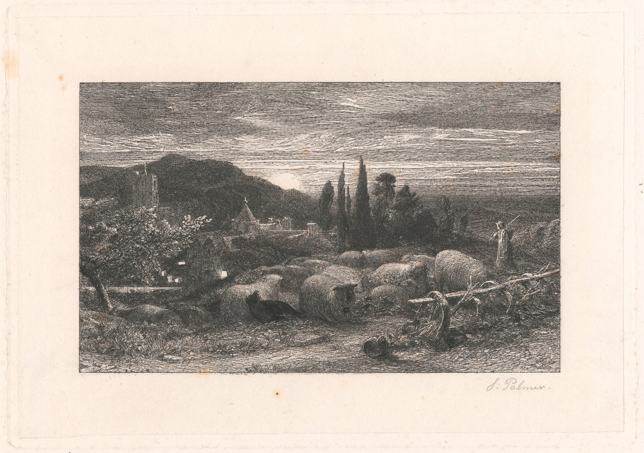 A Felkelő Hold alkotó: Samuel Palmer