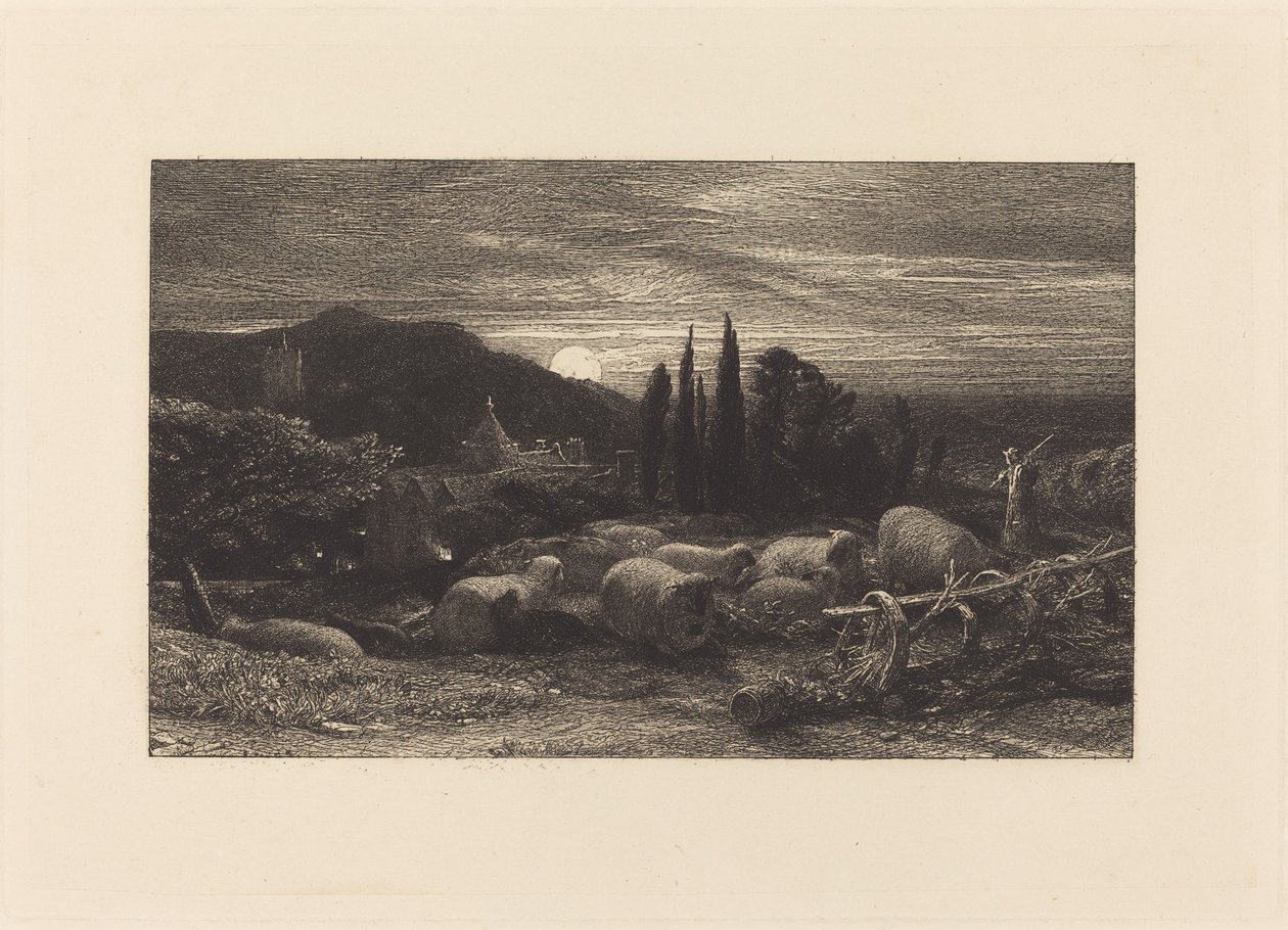 The Rising Moon, avagy egy angol pásztor alkotó: Samuel Palmer