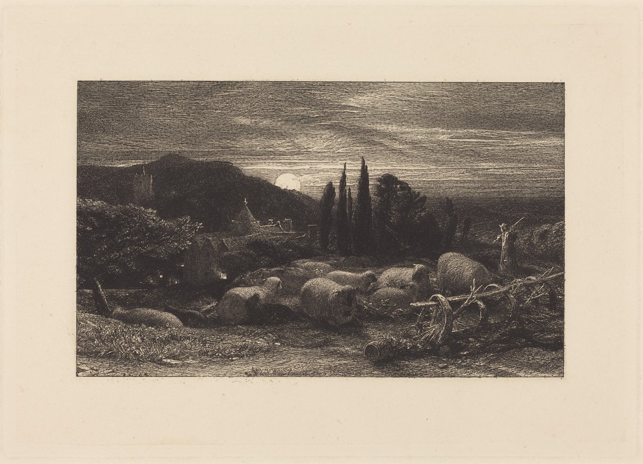 A felkelő hold, avagy Egy angol pásztorjáték alkotó: Samuel Palmer