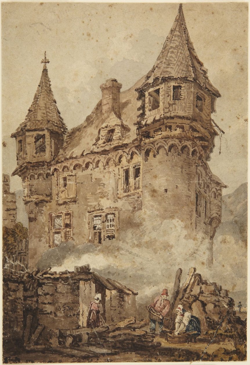 Várkastély alkotó: Samuel Prout